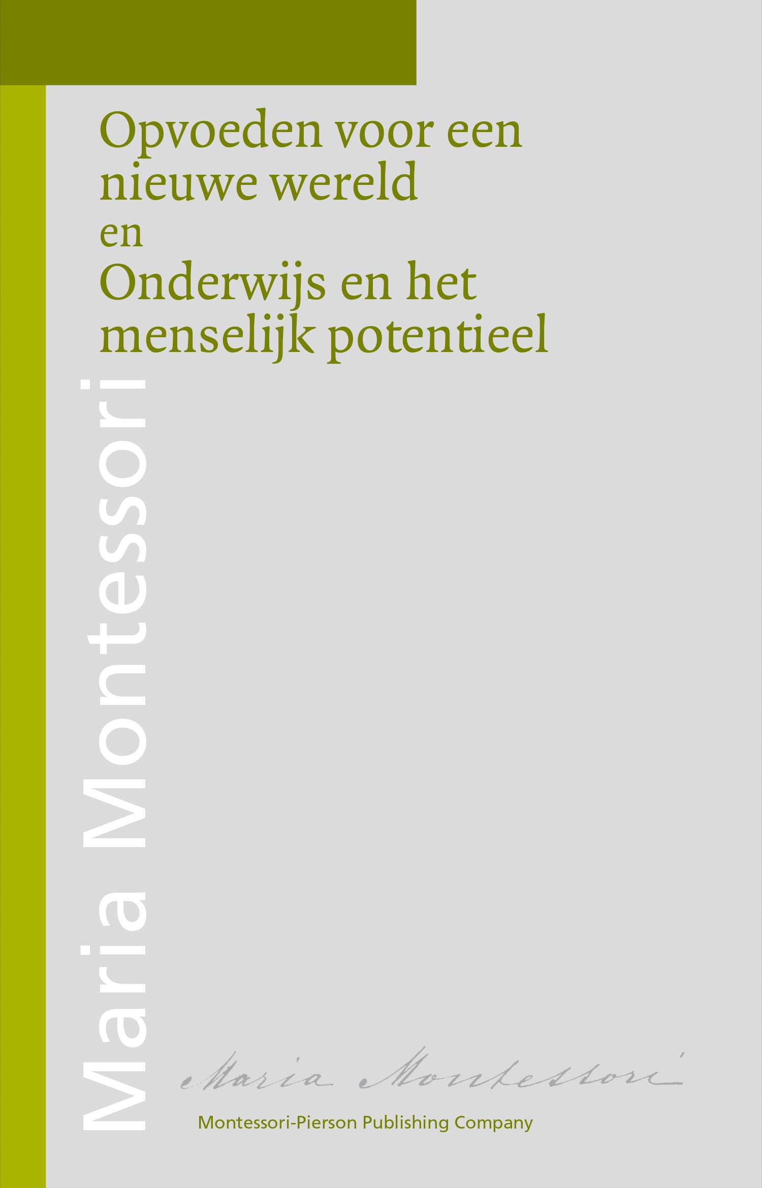 Montessori methode, embryologie, cosmos